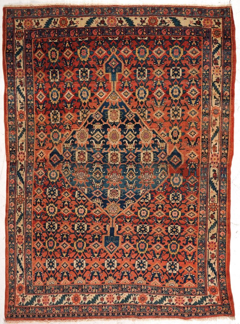 Tappeto Senneh, Persia fine XIX secolo  - Auction Carpets - Cambi Casa d'Aste