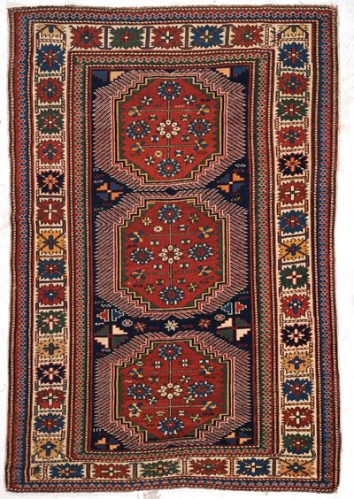 Tappeto Shirvan, Caucaso Fine XIX Secolo