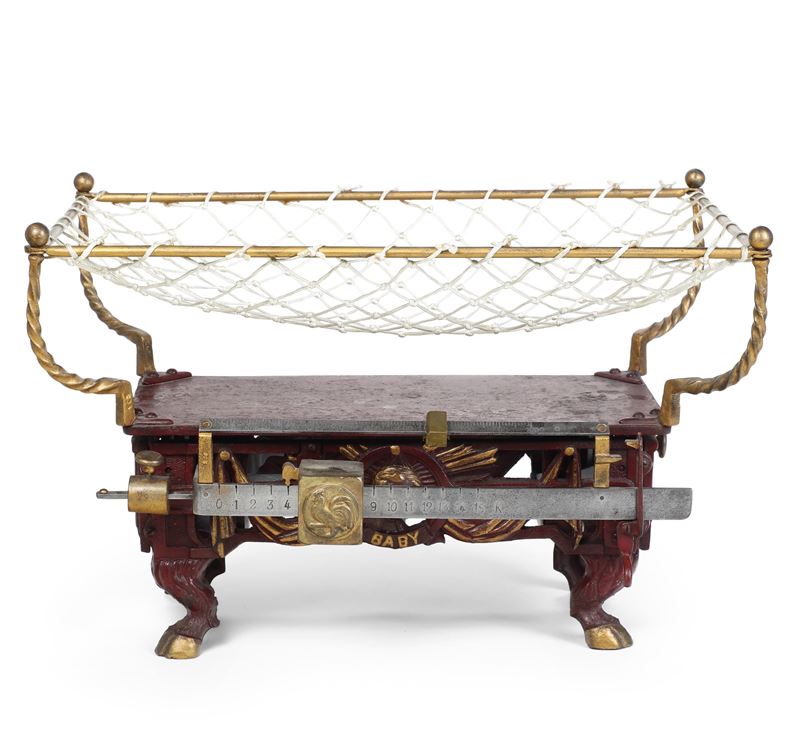 Bilancia pesa bambini. Francia, inizio XX secolo  - Auction Antique - Cambi Casa d'Aste