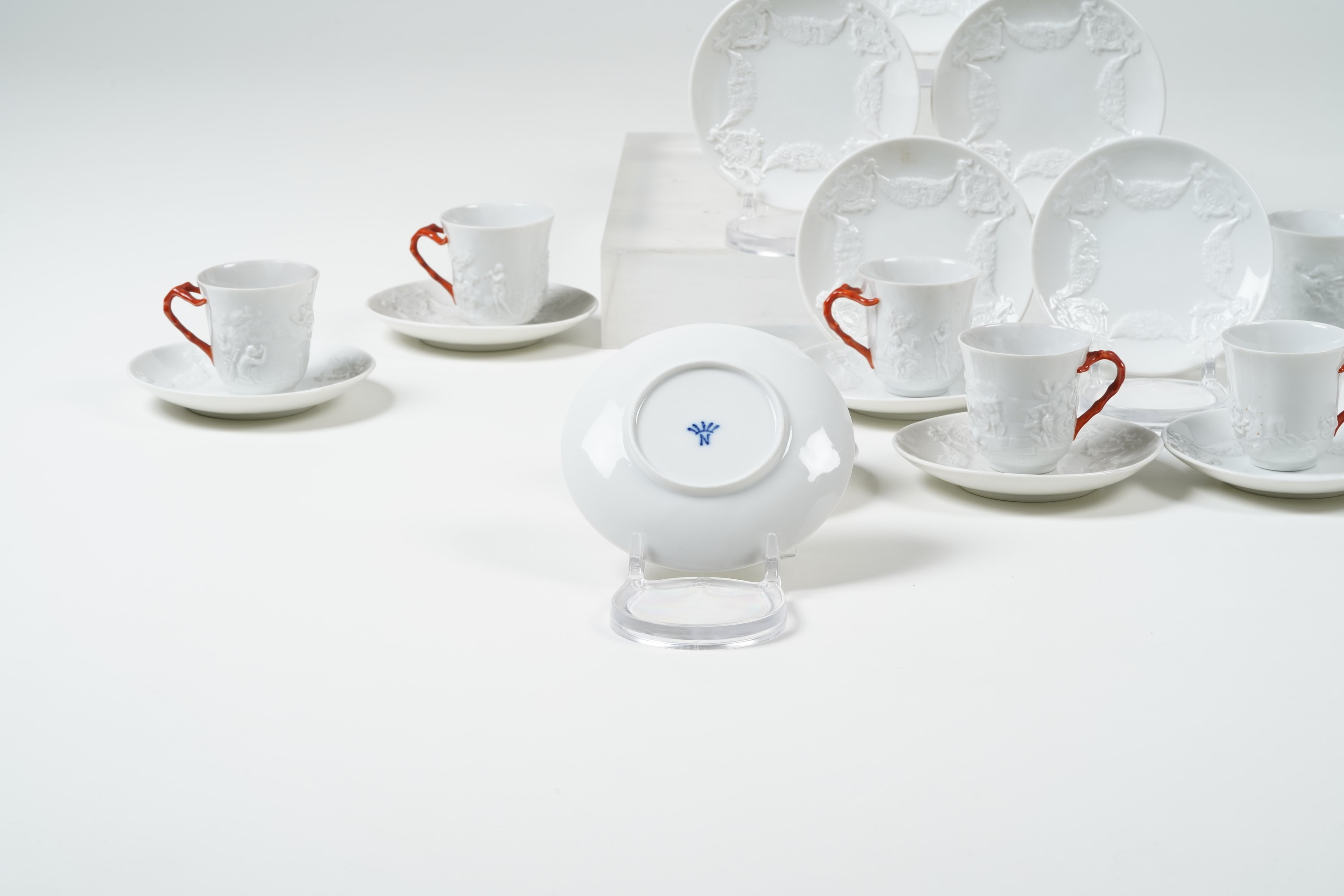 Diciotto Tazze da Caffèdoccia, Manifattura Richard Ginori, XX Secolo