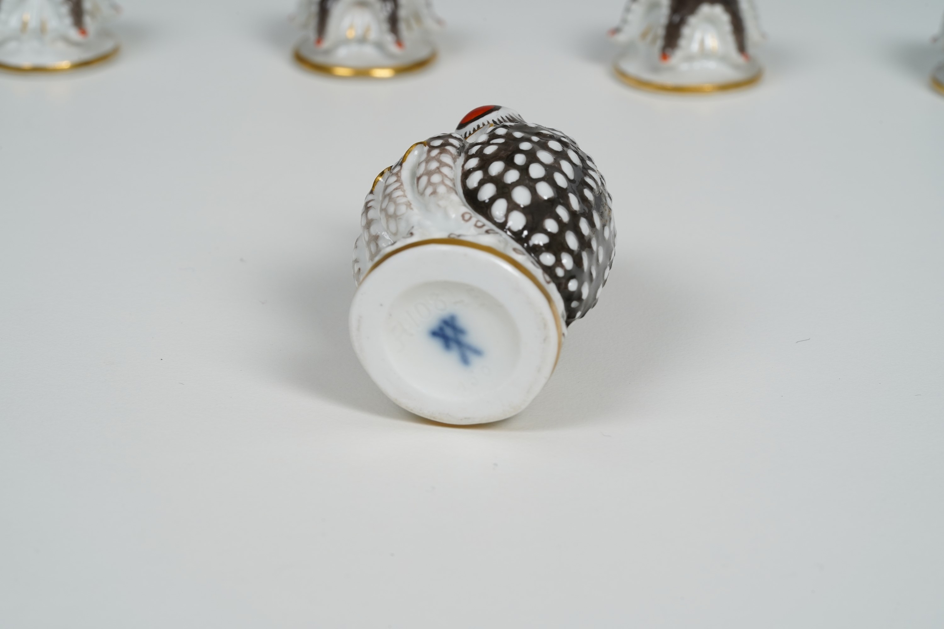 Raro Set di Scacchi “sea Life”meissen, 1945 Circadesign di Max Esser