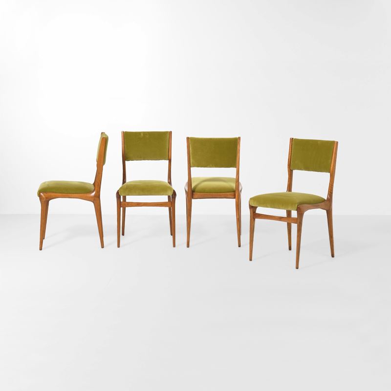 Quattro sedie mod. 671  - Auction Design - Cambi Casa d'Aste