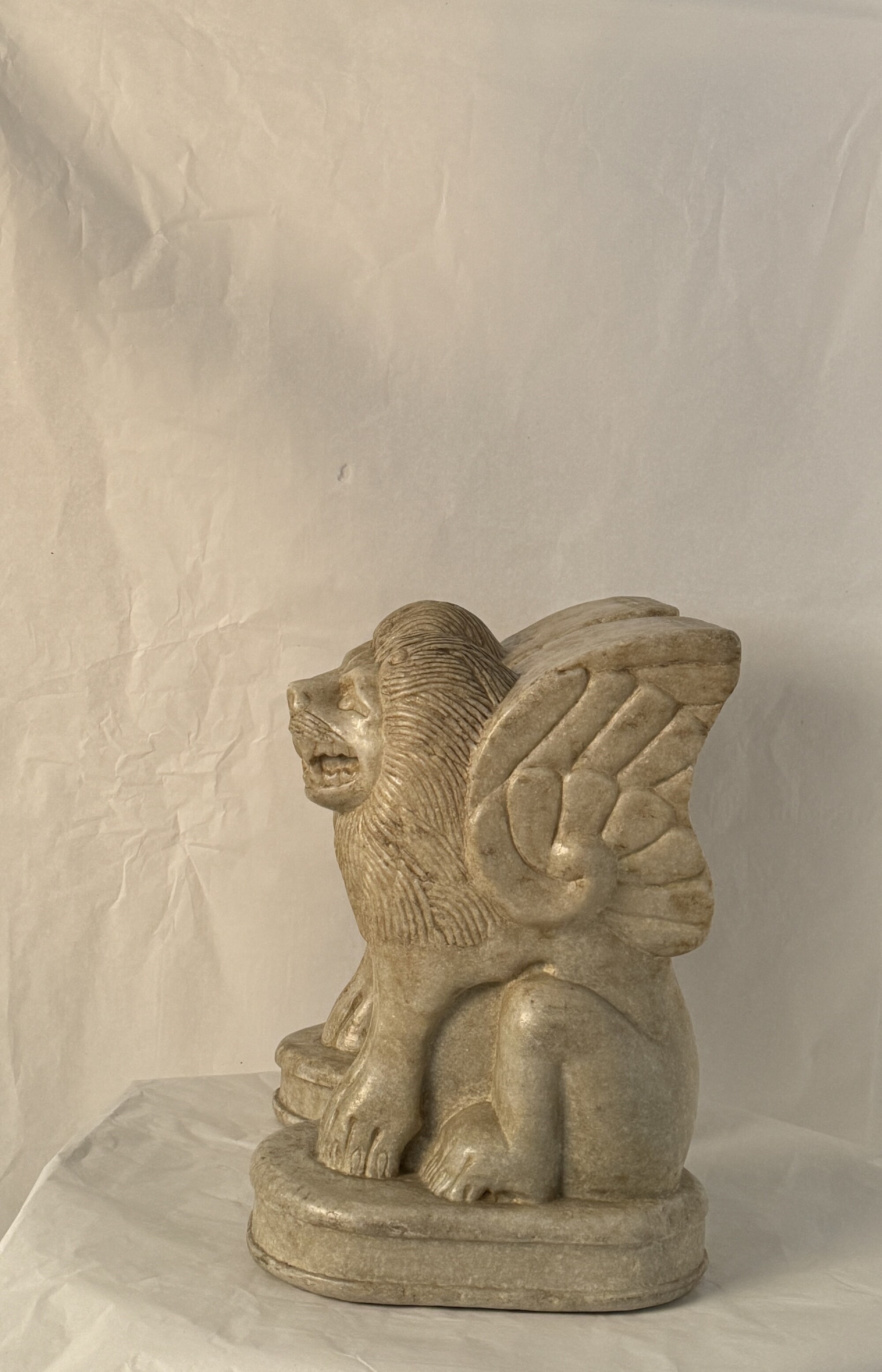 Coppia di Sculture in Marmo, XX Secolo