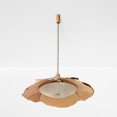 Lampada a Sospensione della Serie Uchiwa