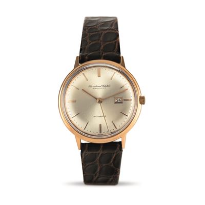 Automatico in Oro Rosa 18k, Quadrante Argentè con Indicazione della Data e Scatola Originale