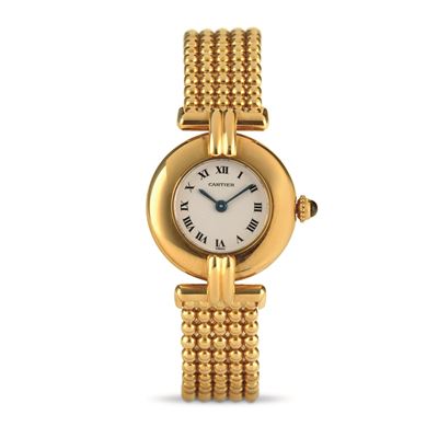 Elegante Colisee in Oro Giallo 18k, Bracciale con Chiusura Deployante, Movimento al Quarzo