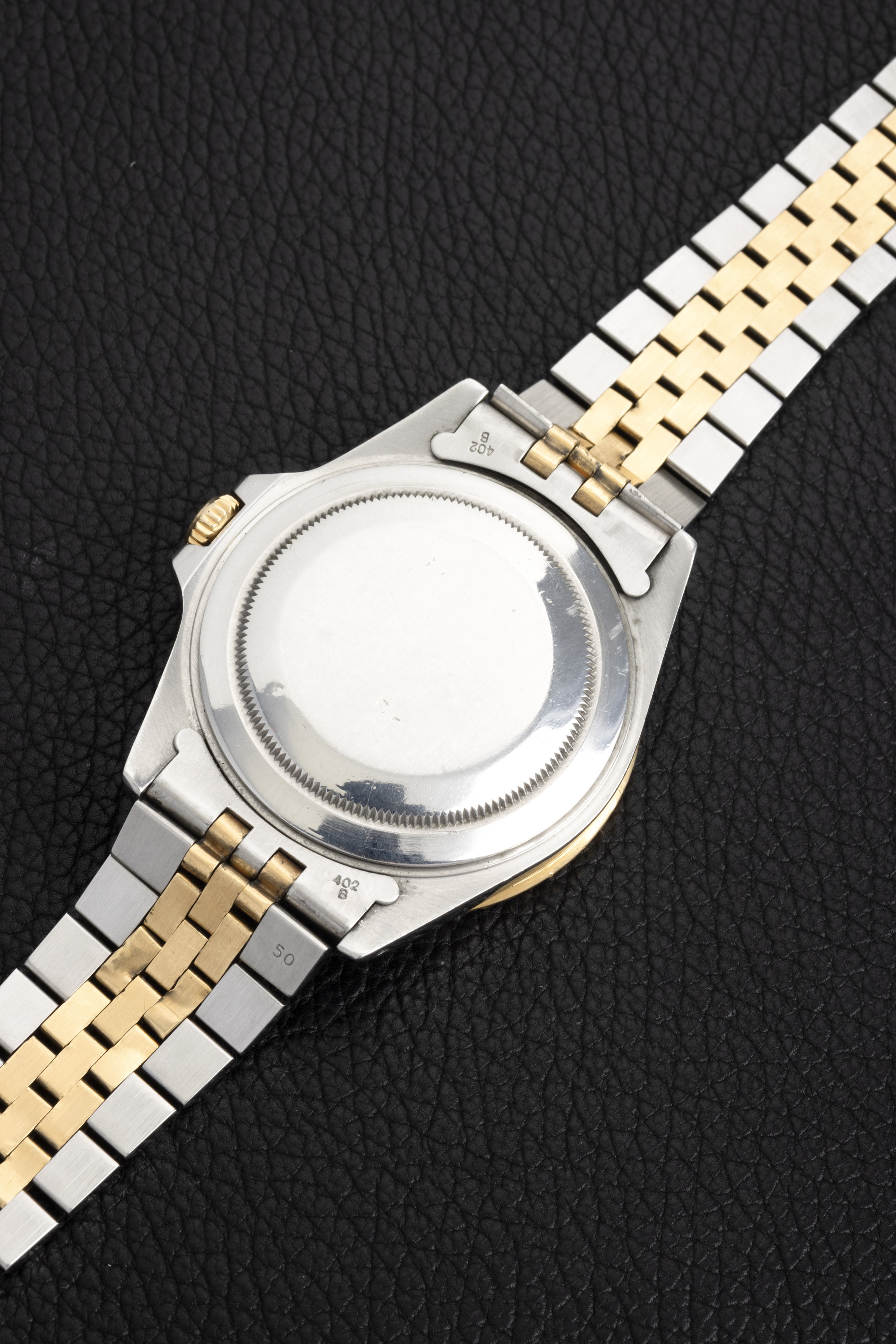 Rolex - Gmt Master II Ref 16713 Acciaio e Oro Quadrante Nero Indici Bicchierini, Bracciale Jubile...