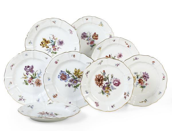 Parte di servizio da tavola. Germania, Nymphenburg, XX secolo.