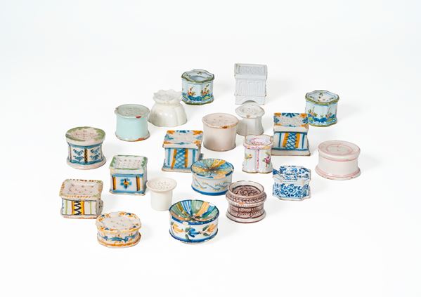 Venti spargi polverino, XVIII-XX secolo. 