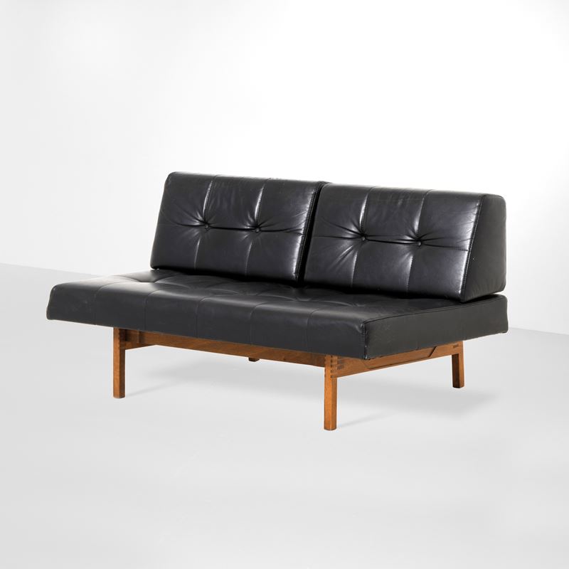 Gianfranco Frattini : Divano due posti  - Auction Design LAB - Cambi Casa d'Aste