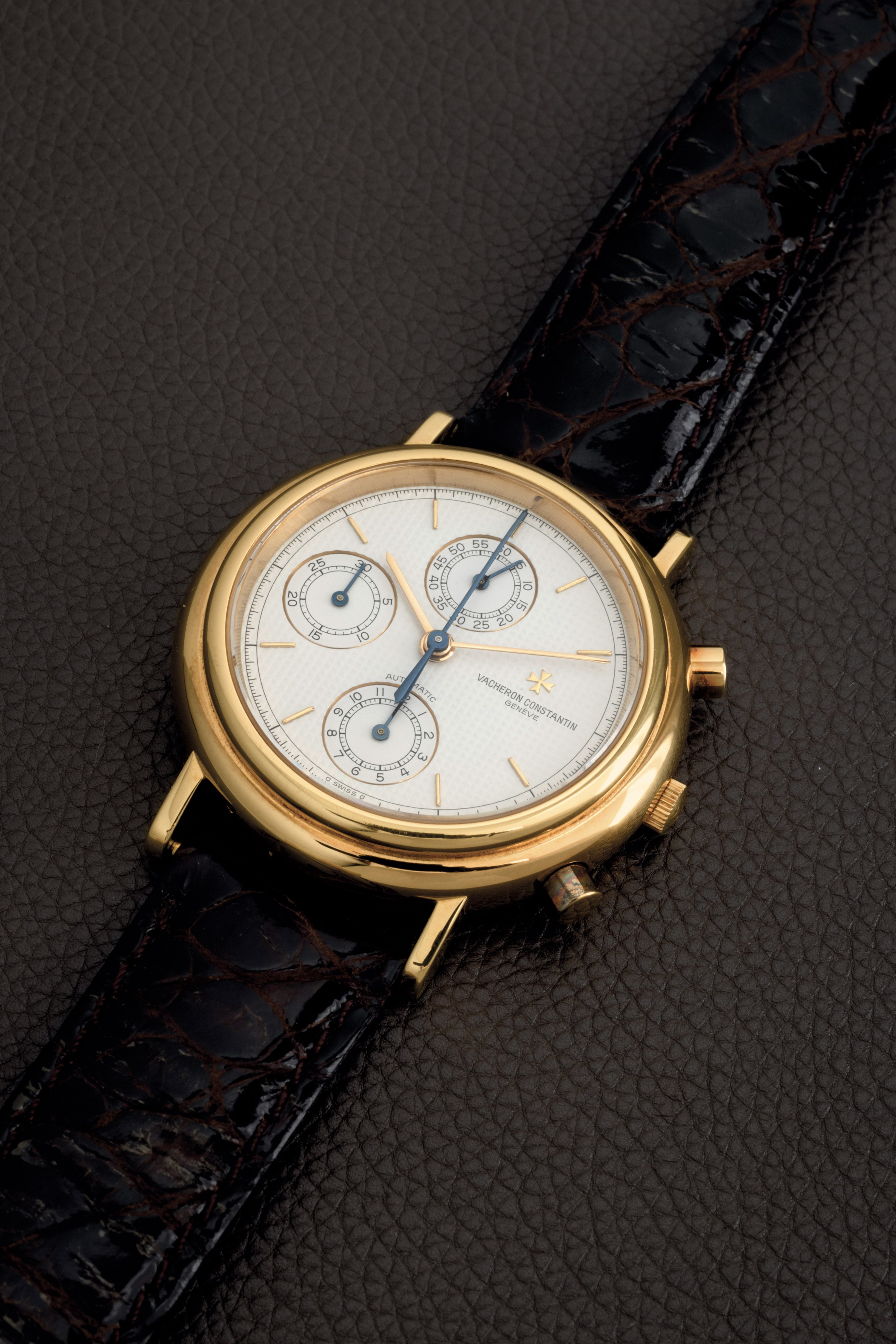 Vacheron & Constantin - Historiques Ref 47001 Cronografo Tre Contatori Verticali in Oro Giallo 18...