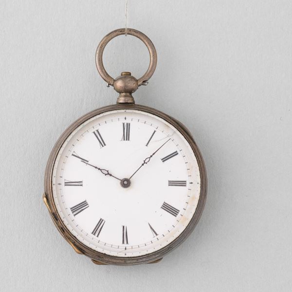 Faure-Locke Orologio da tasca con catena