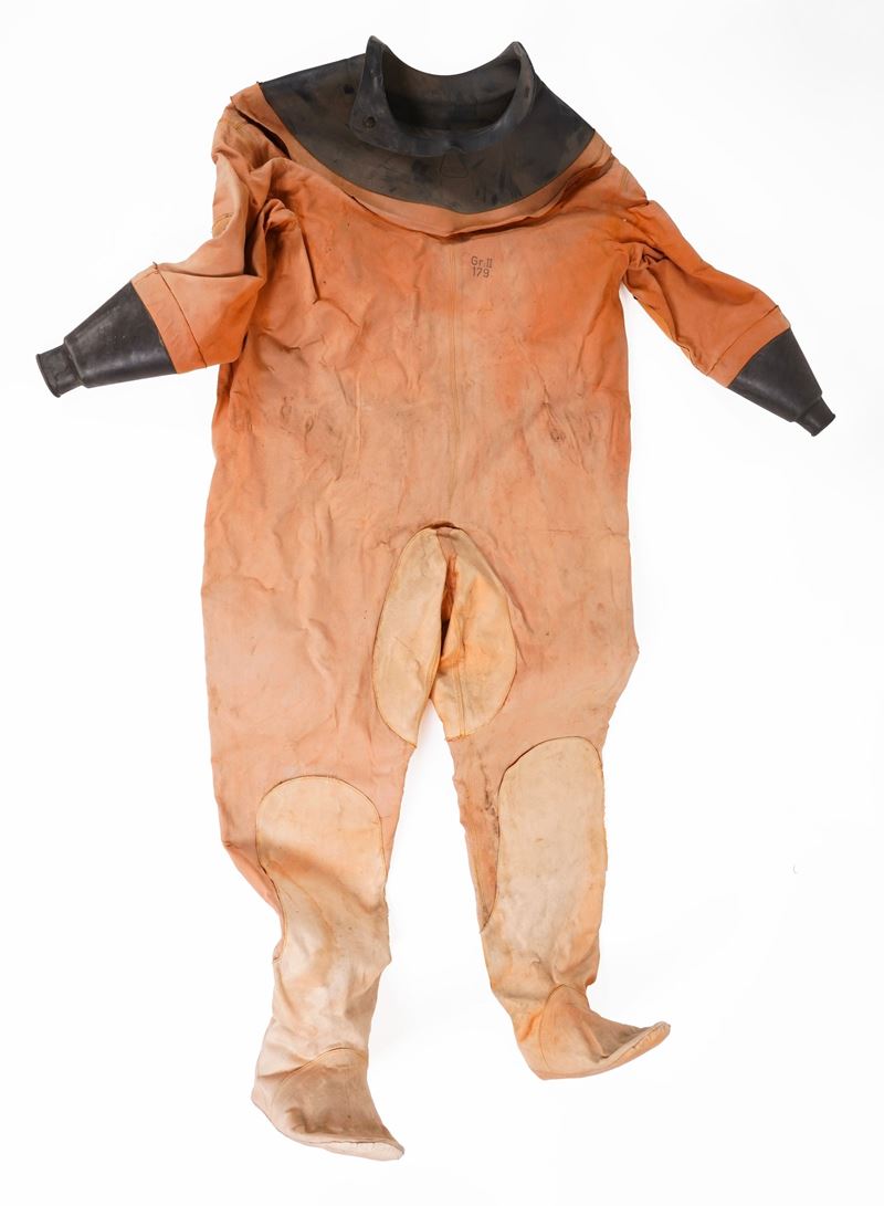 Tuta da palombaro in lattice  - Asta Arte Marinara - Cambi Casa d'Aste