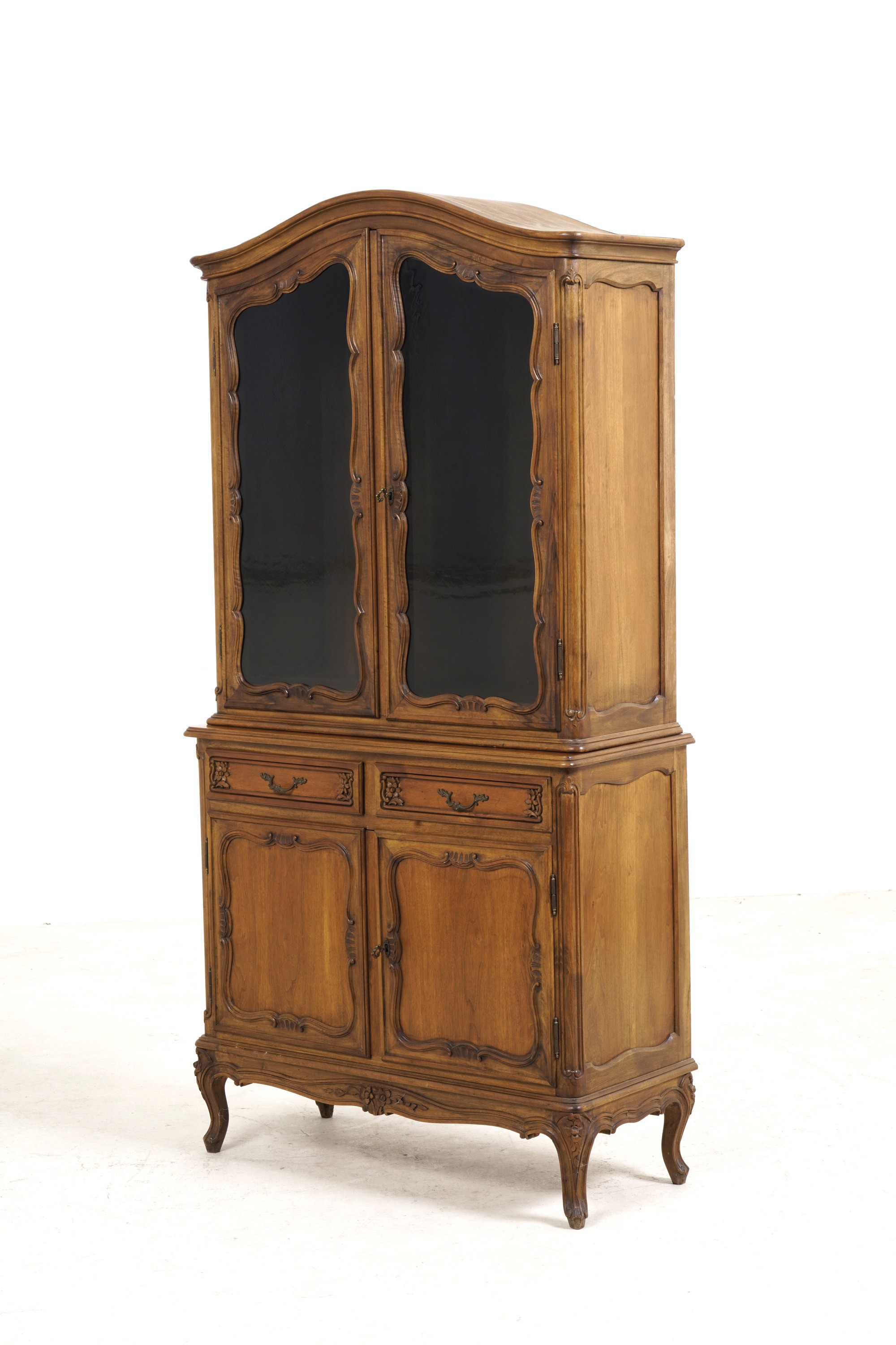 Credenza con Alzata in Stile Barocchetto. XX Secolo