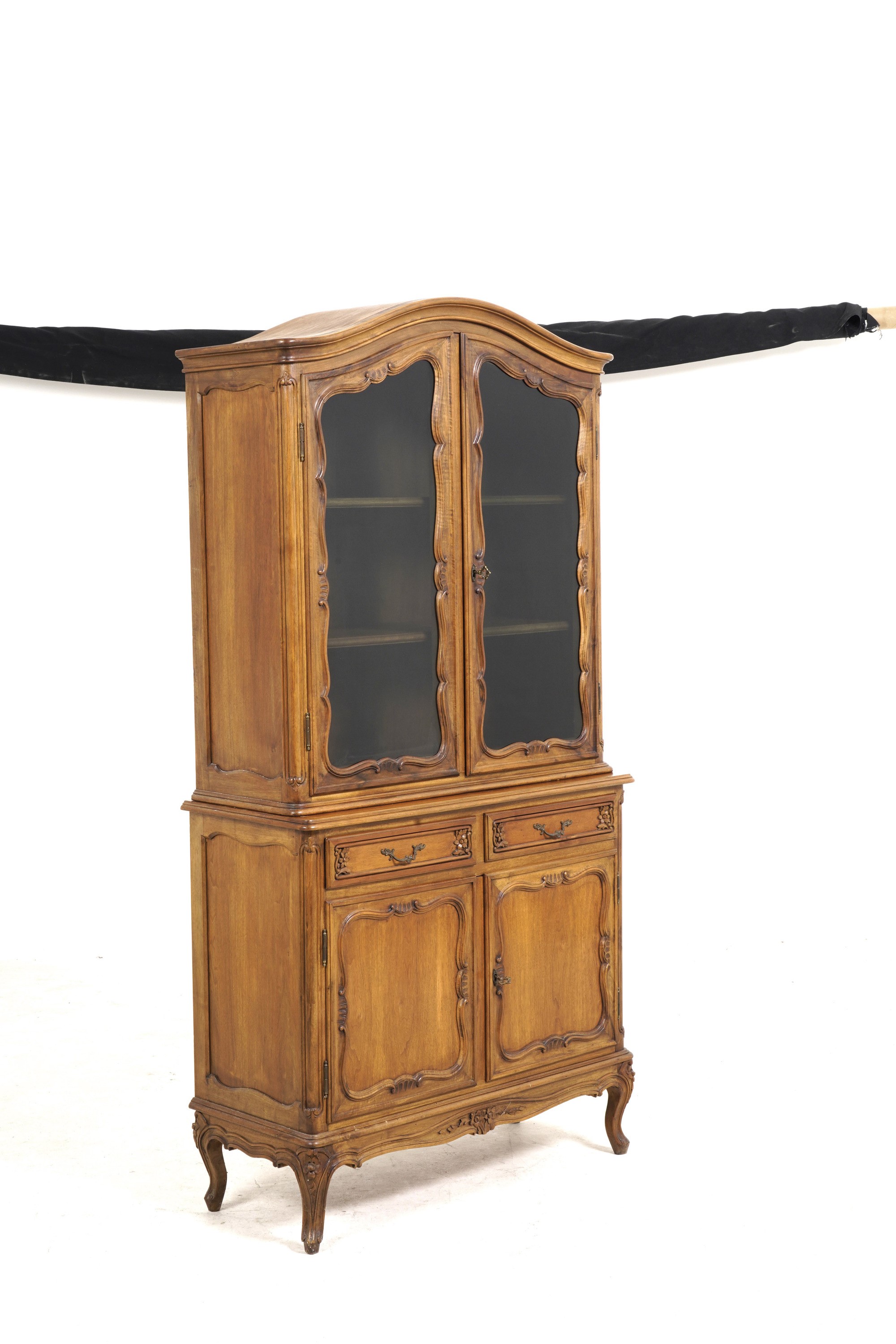 Credenza con Alzata in Stile Barocchetto. XX Secolo