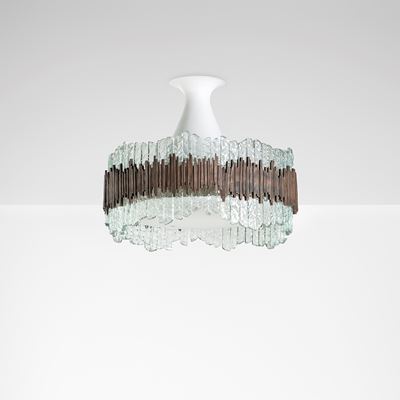 Grande Lampada a Sospensione Mod. 2493.
