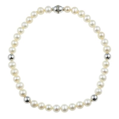 Collana con Perle Coltivate di Acqua Dolce