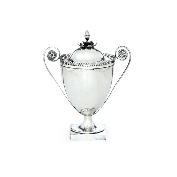 Zuccheriera biansata. Stato Pontificio XIX secolo