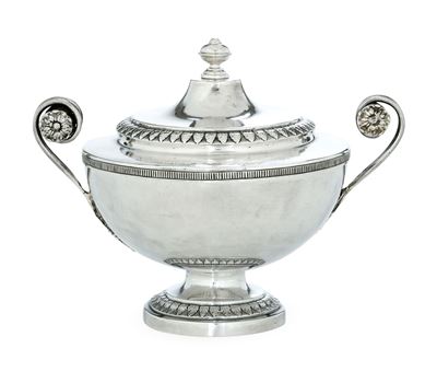 Tazza da Puerpera. Roma Primo Quarto del XIX Secolo, Maestro Argentiere Roberto Tombesi (1811-182...