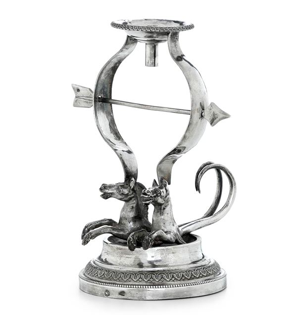 Stoppiniera. Roma terzo quarto del XIX secolo, maestro argentiere Pietro Biazzi (1858-1867)