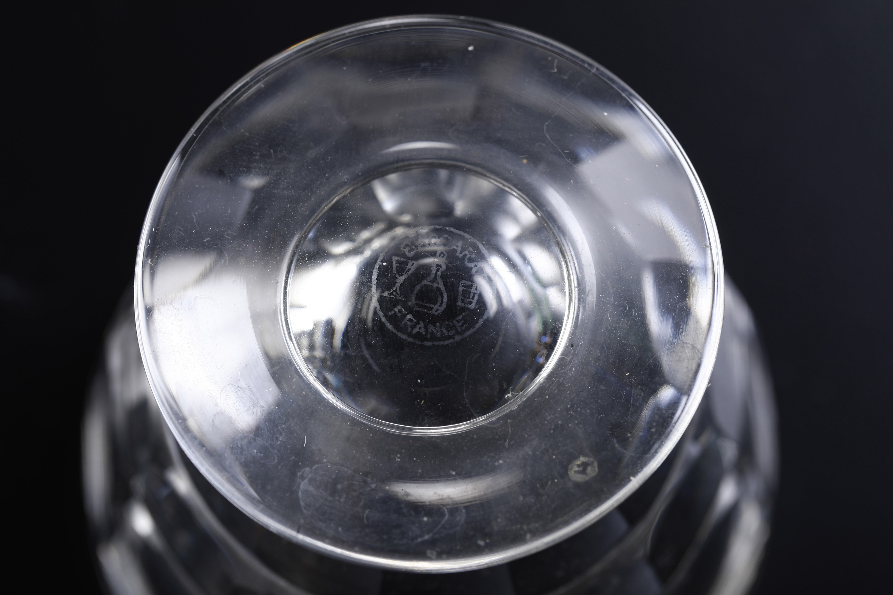 Servizio di Bicchieri “charme”francia, Manifattura Baccarat, Circa Metà del XX Secolo