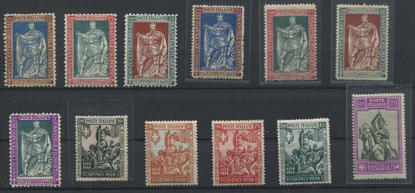 1928 - Regno d’Italia - 4° Centenario della nascita di Emanuele Filiberto (Sass. 48)