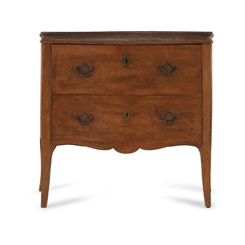 Cassettoncino con ribalta. XVIII-XIX secolo  - Auction Antiques - Cambi Casa d'Aste