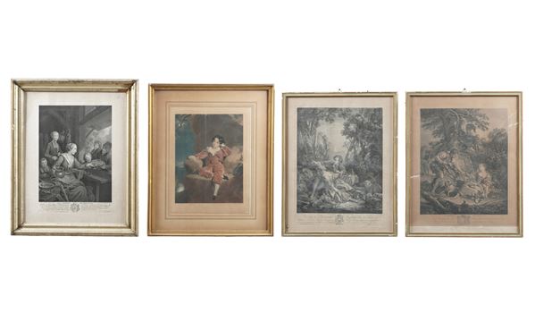 René Gaillard da Francois Boucher Le panier misterieux Le gouter de l'automne