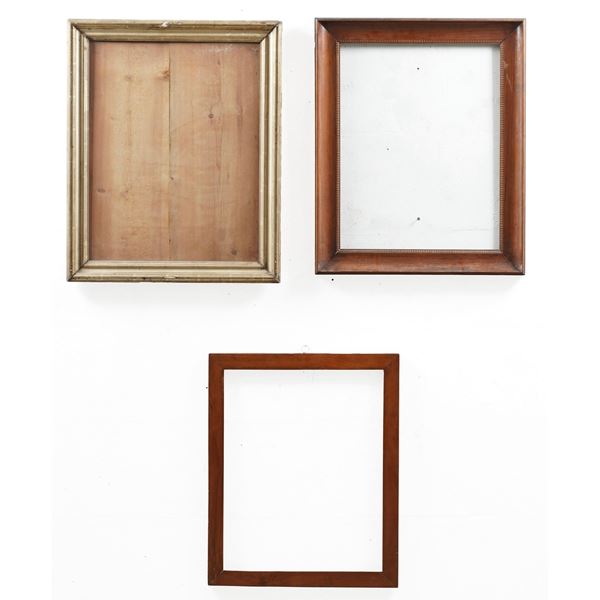 Tre cornici diverse