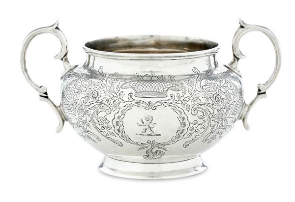 Zuccheriera. Londra, 1846. Argentiere William Hunter