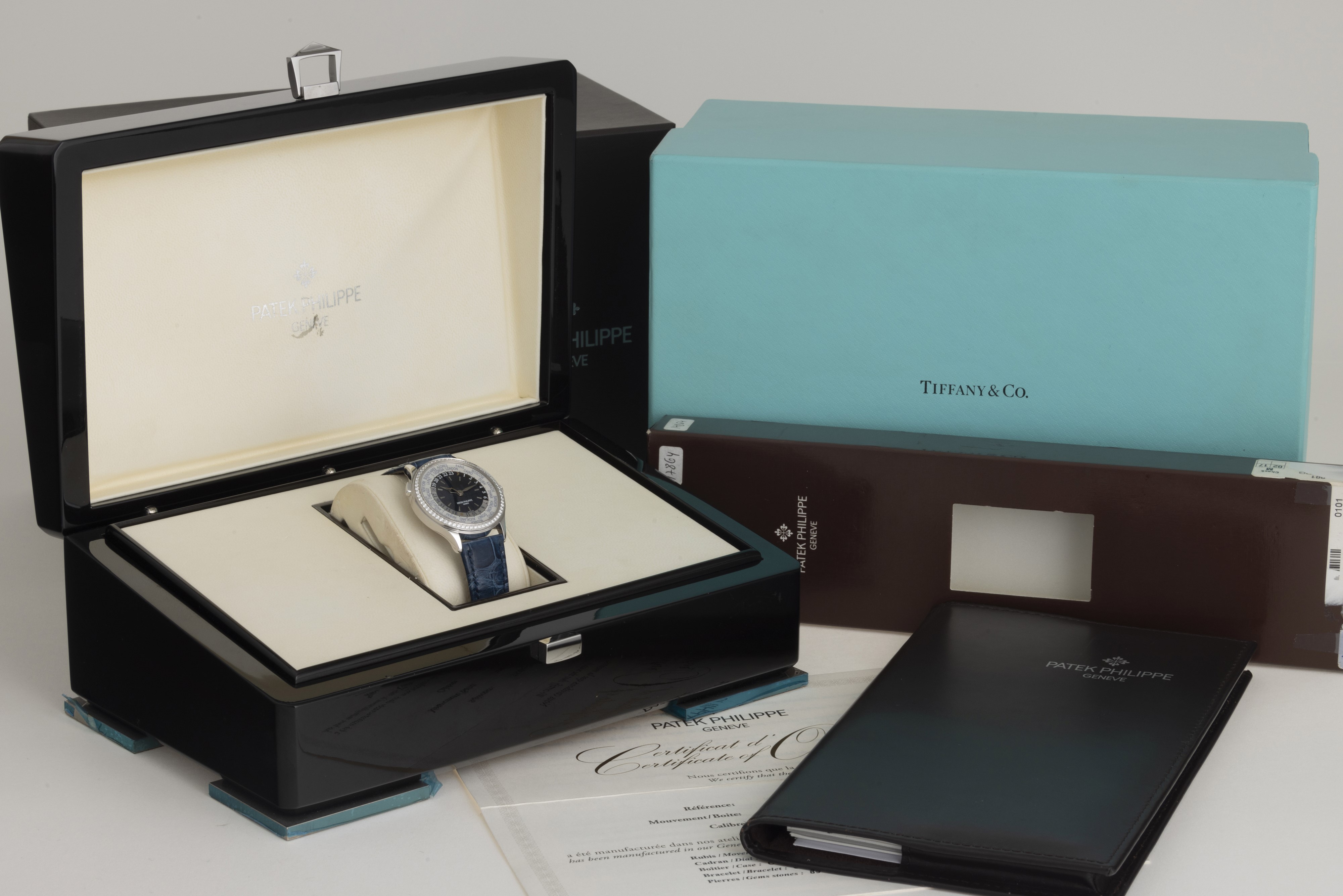 Patek Philippe - Worltime Ref 7130g in Oro Bianco 18k, Edizione Limitata 'new York' con Garanzia ...