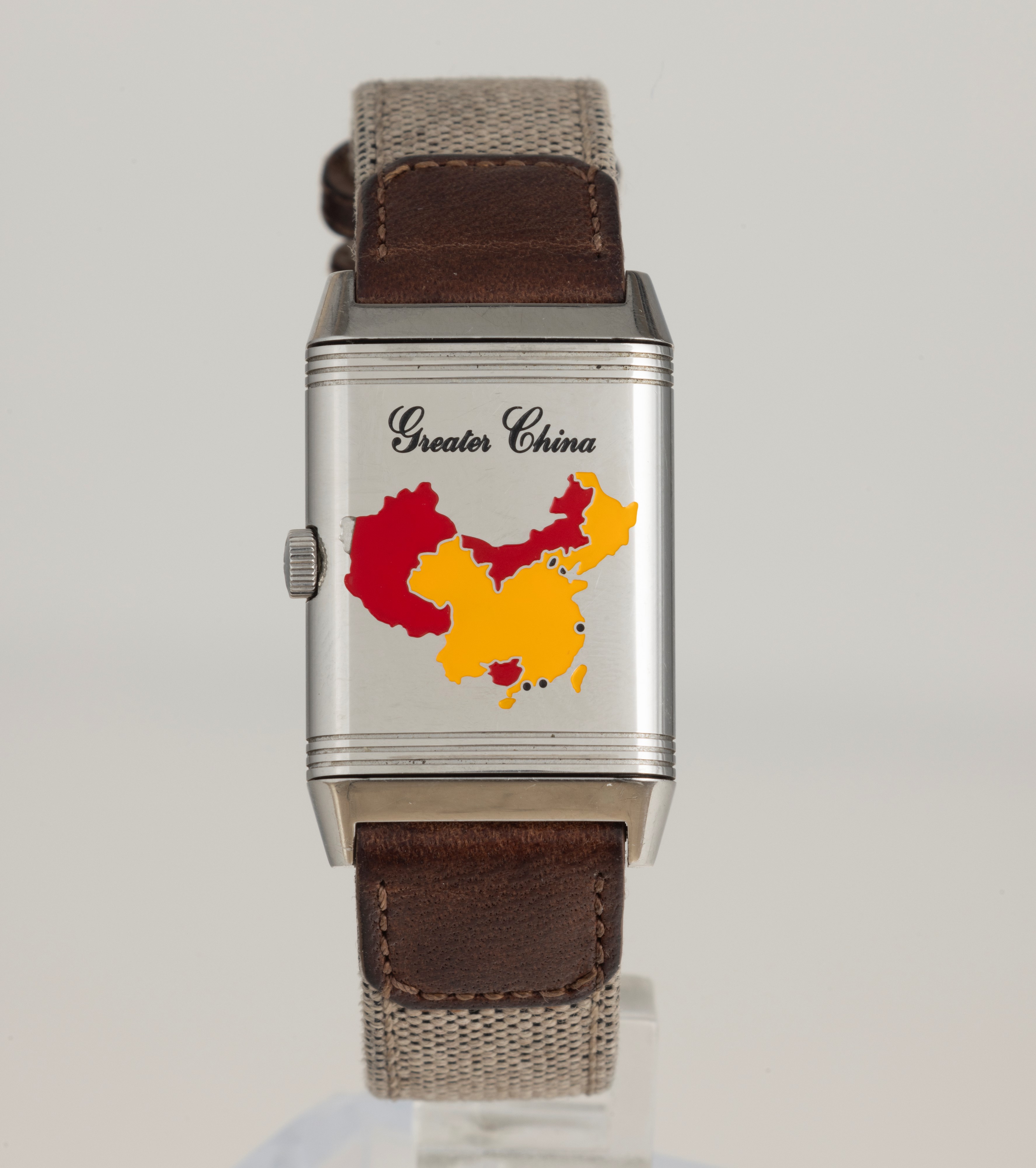 Jaeger-lecoultre - Reverso Grand Taille Edizione "greater China" con Smalto al Retro, Edizione Li...