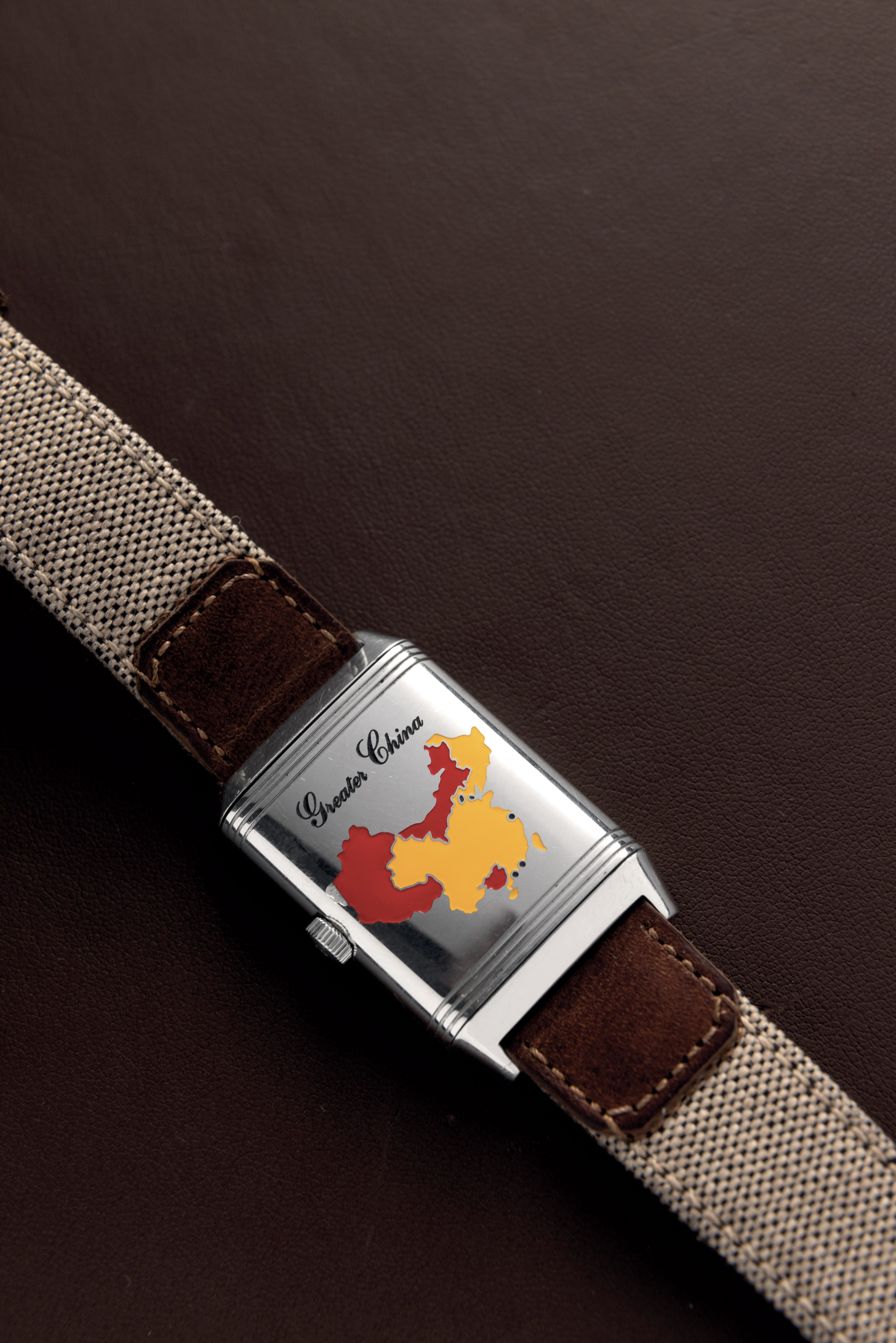Jaeger-lecoultre - Reverso Grand Taille Edizione "greater China" con Smalto al Retro, Edizione Li...