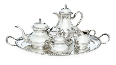 Servizio da Tè e Caffè. Argenteria Italiana del XX Secolo, Argentiere Antonio Petruzzi & Ugo Bran...