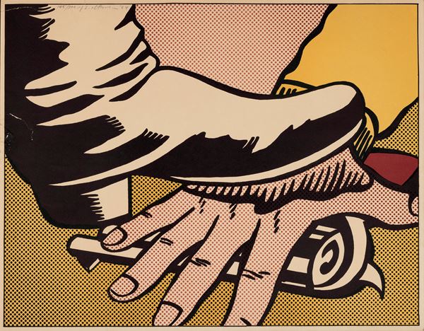 Roy Lichtenstein - Foot and hand