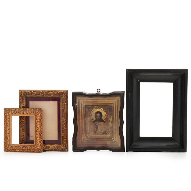 Quattro cornici diverse  - Auction Antiquariato - Cambi Casa d'Aste