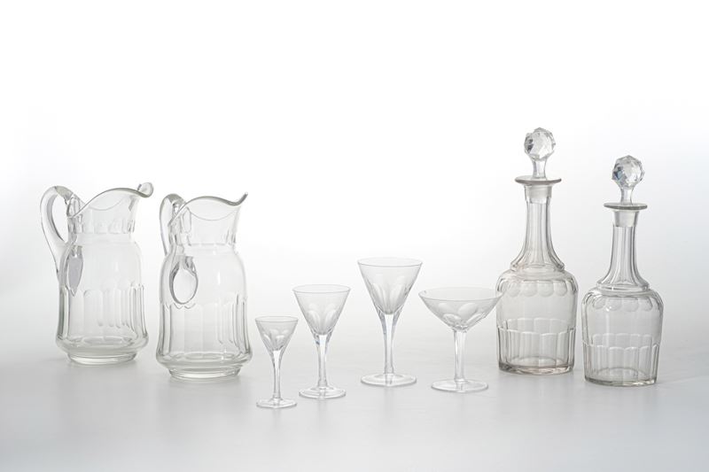 Servizio di bicchieri incompleto  - Asta Antiquariato - Cambi Casa d'Aste