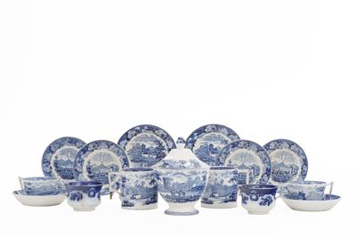 Servizio da Tè. Inghilterra, Manifatture di Wedgwood e Copeland, Fine del XIX Inizio del XX Secol...