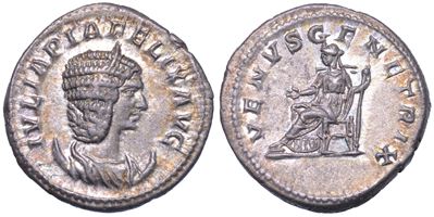 Giulia Domna (moglie di Settimio Severo), 211-217. Antoniniano. Roma.