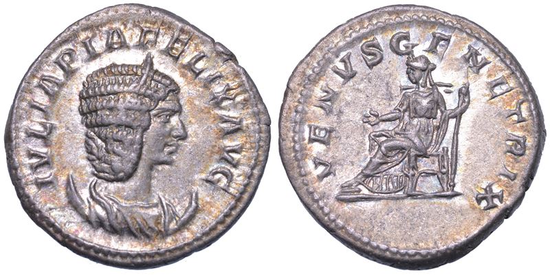 GIULIA DOMNA (mogli di Settimio Severo), 211-217. Antoniniano. Roma.  - Auction Numismatics - Cambi Casa d'Aste