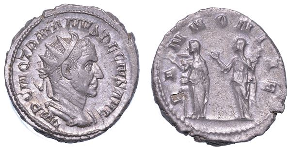 TRAIANO DECIO, 249-251. Antoniniano, anni 250-251. Roma.