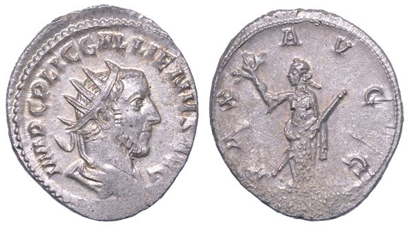 GALLIENO, 253-268. Antoniniano, anno 257. Roma.