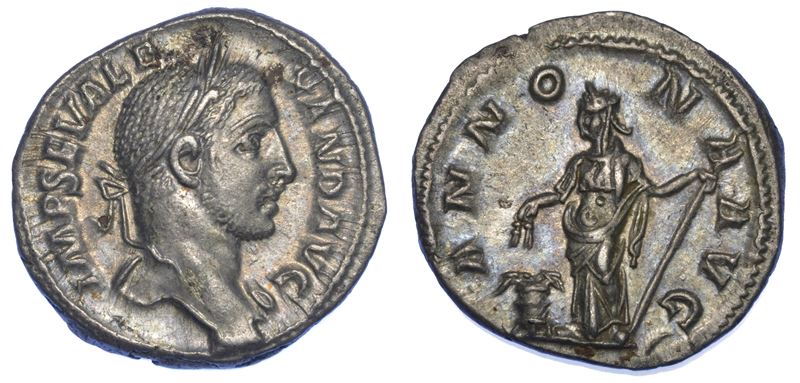 ALESSANDRO SEVERO, 222-235. Denario. Roma.  - Auction Numismatics - Cambi Casa d'Aste