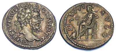 Settimio Severo, 193-211. Denario. Laodicea.