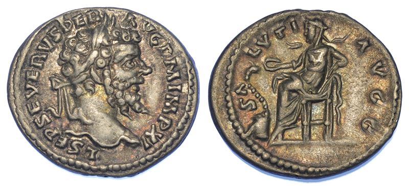 SETTIMIO SEVERO, 193-211. Denario. Laodicea.  - Auction Numismatics - Cambi Casa d'Aste