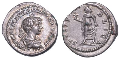 Caracalla, 198-217. Denario. Laodicea Ad Mare.