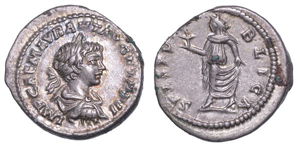 CARACALLA, 198-217. Denario. Laodicea ad Mare.