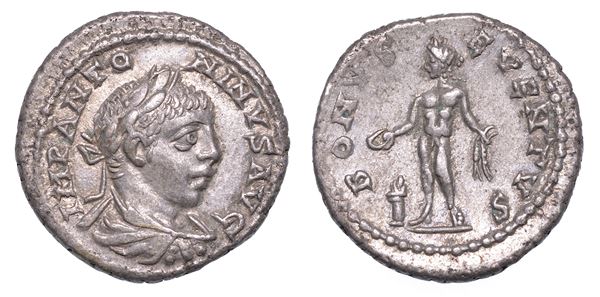 ELIOGABALO, 218-222. Denario, anni 218-219. Zecca incerta in Oriente.