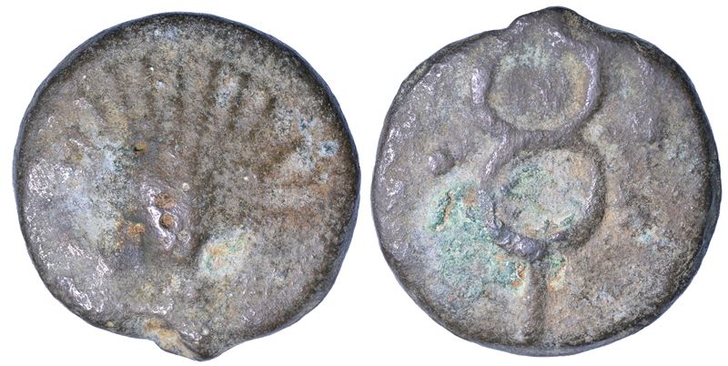 REPUBBLICA ROMANA. ANONIME. Aes Grave Sestante, circa anno 280 a.C. Roma.  - Auction Numismatics - Cambi Casa d'Aste