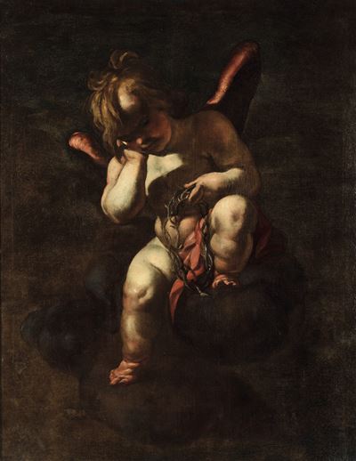 Angelo della Passione con la Corona di Spine